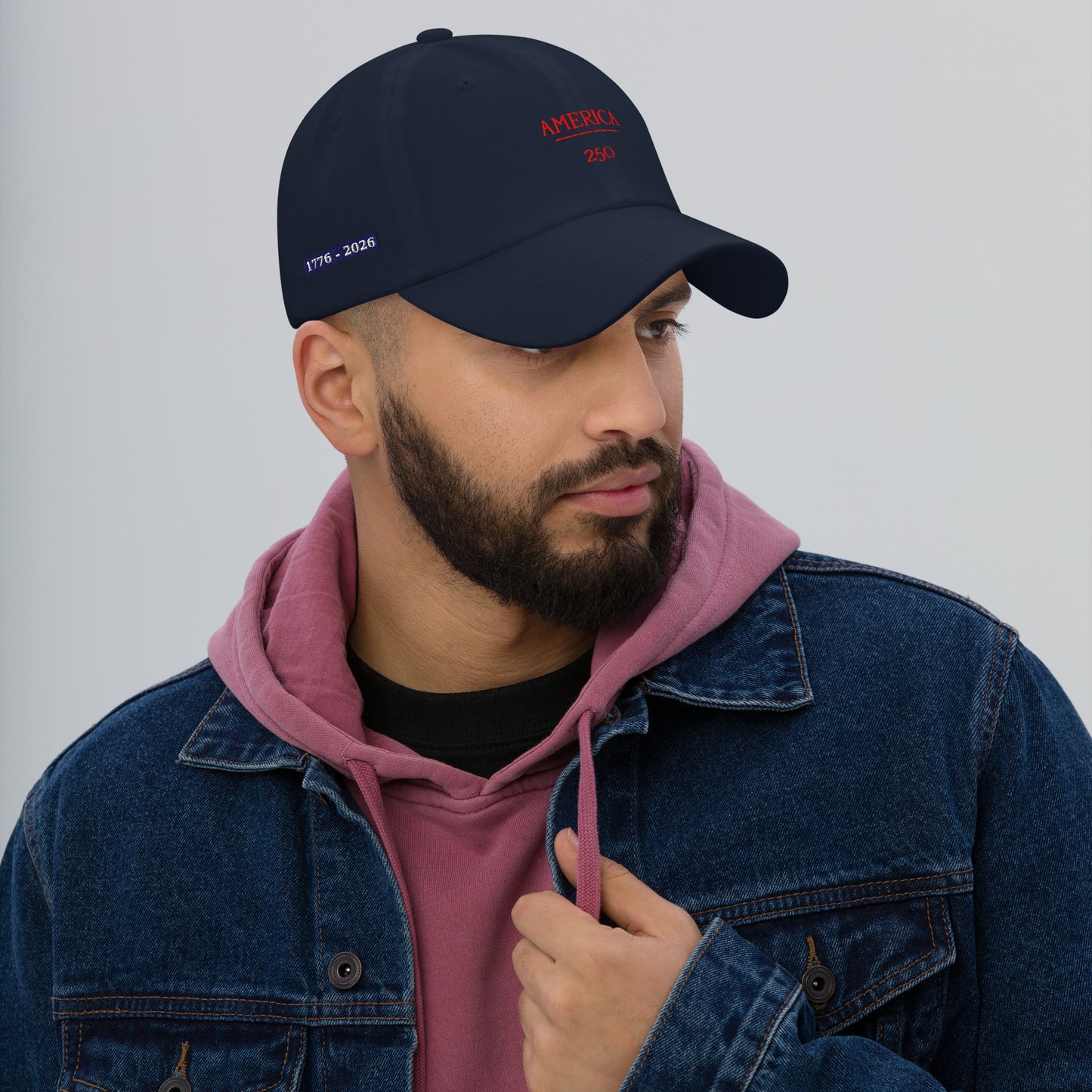 Happy 250 Cover - Patriotic apparel celebrating America's 250th anniversary