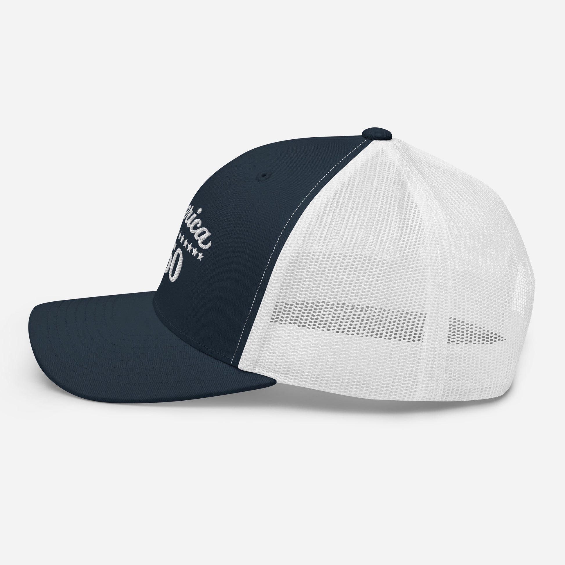 America 250 Trucker Cap - Patriotic apparel celebrating America's 250th anniversary