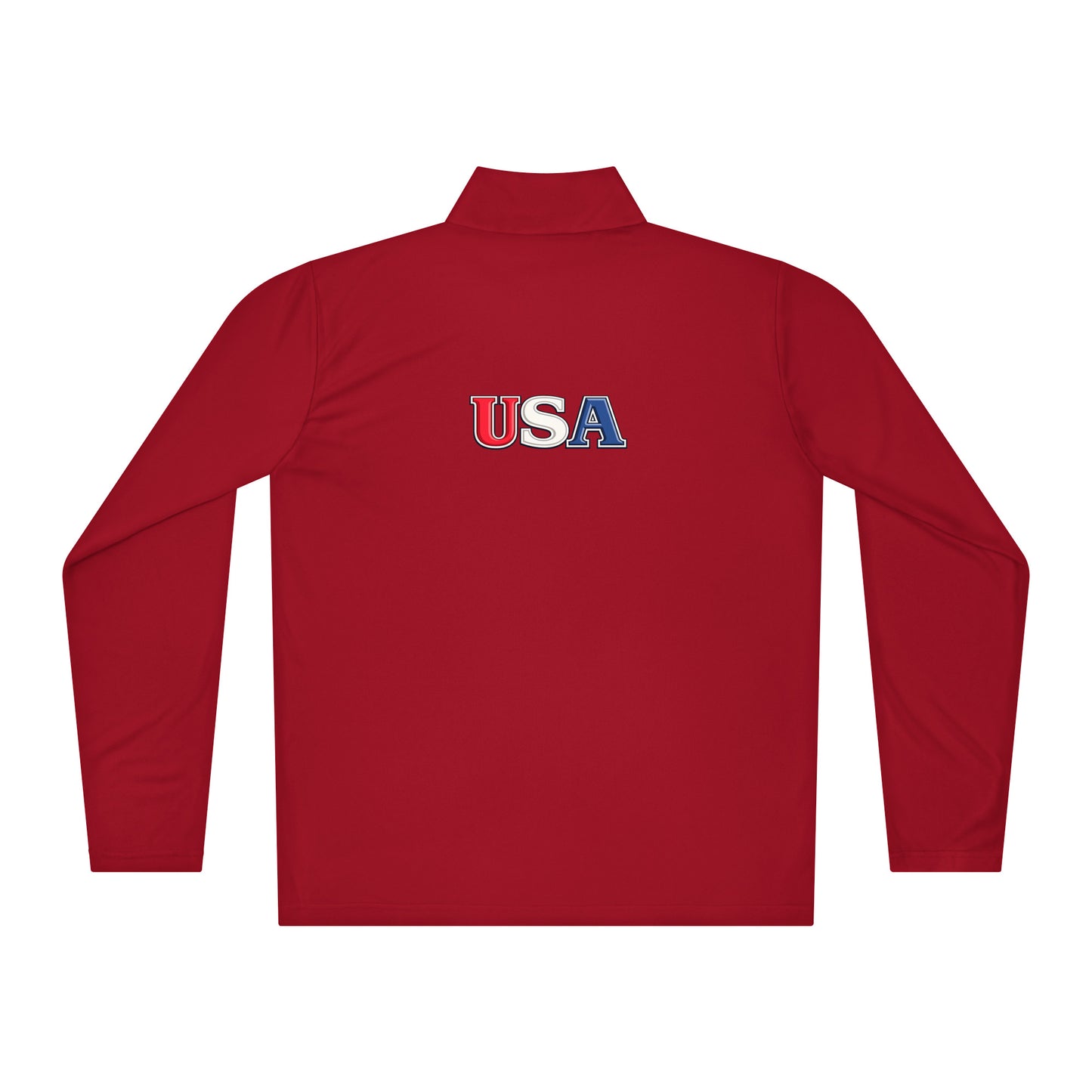One Nation Under God quarter-zip pullover - Patriotic apparel celebrating America's 250th anniversary