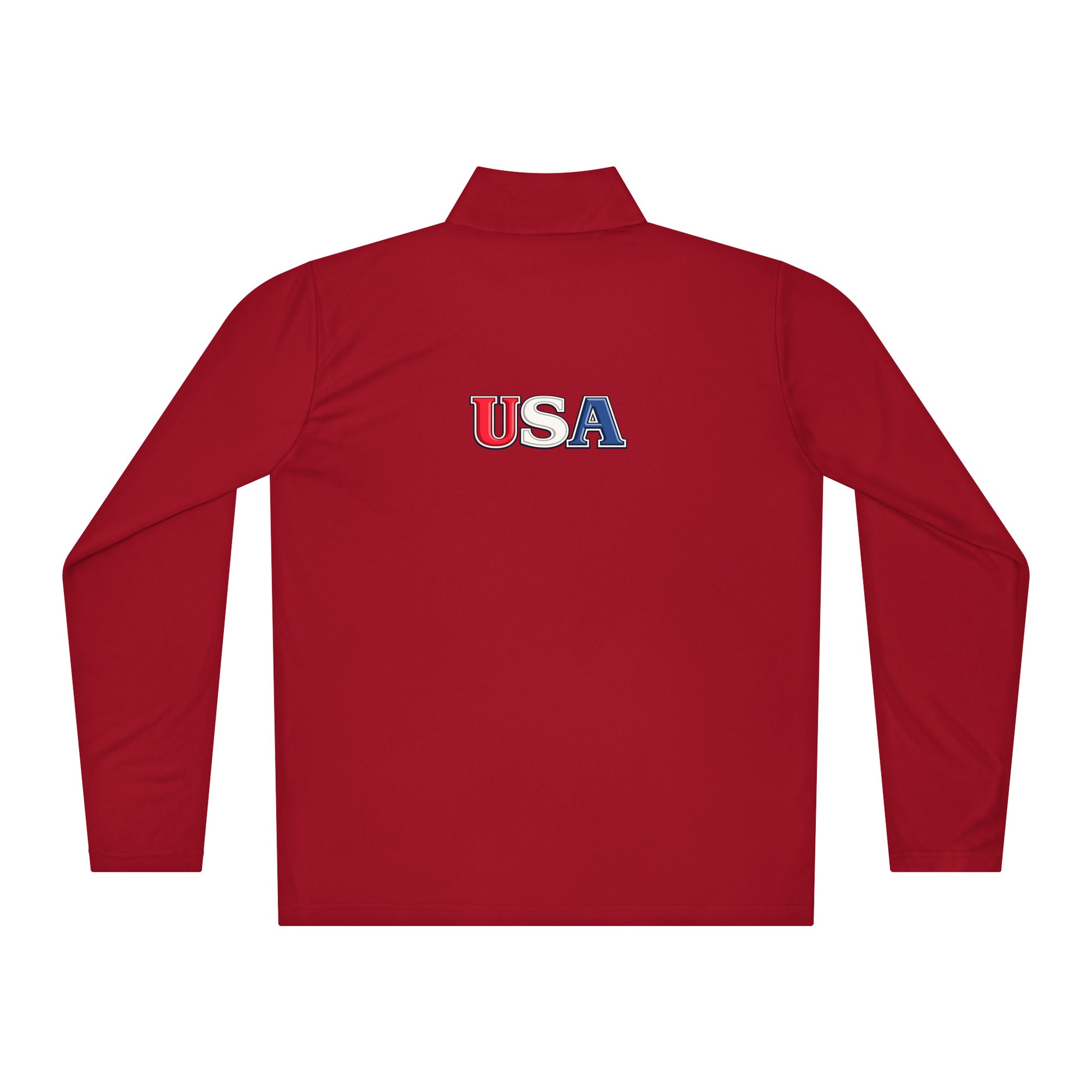 One Nation Under God quarter-zip pullover - Patriotic apparel celebrating America's 250th anniversary